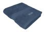 Preview: Bademayer Prestige - Frottier Handtuch aus 100% Ägyptischer Gekämmter Baumwolle Stahlblau - 50 x 100 cm. Fusselfrei