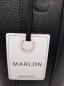 Preview: Marlon Secchiello Damentasche aus echtem Leder - Farbe Ingwer - inkl. Kosmetiktasche -  Made in Italy