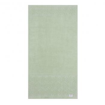 Bademayer Kamille - Frottier Handtuch Größe 48 x 80 cm. aus 100% Baby Skin Air Baumwolle -Mint - Grün