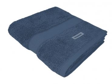 Bademayer Prestige - Frottier Handtuch aus 100% Ägyptischer Gekämmter Baumwolle Stahlblau - 50 x 100 cm. Fusselfrei