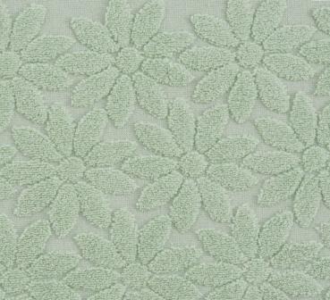 Bademayer Kamille - Frottier Handtuch Größe 48 x 80 cm. aus 100% Baby Skin Air Baumwolle -Mint - Grün