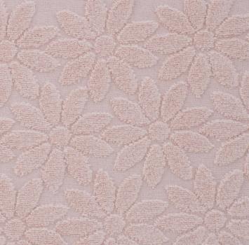Bademayer Kamille - Frottier Handtuch Größe 48 x 80 cm. aus 100% Baby Skin Air Baumwolle - Puderrose