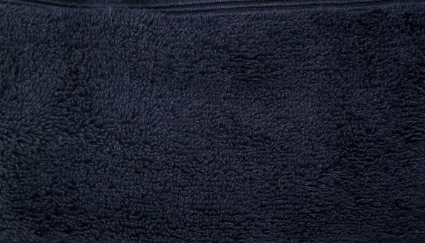 Bademayer Fusselfreis Frottier Handtuch Duschtuch - 4er Set aus 100% Ägyptischer Gekämmter Baumwolle - 600 g/m²  -Dunkelblau